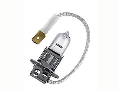 Medsor Impex Light Bulb Dental Chair Halogen Light Mirchi Lamp with Tail and Full Spectrum - 12 Volts, 55 Watts, White, Pack of 1