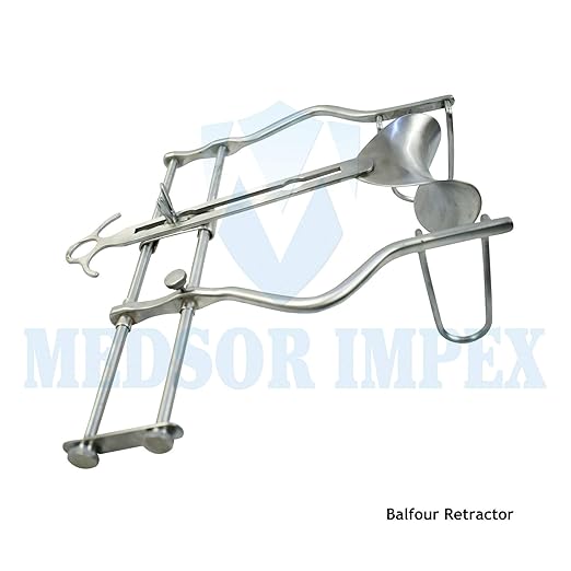 Medsor Impex Balfour Abdominal Retractor Deluxe Quality