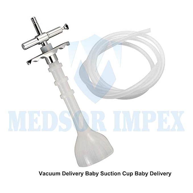 Medsor Impex Vacuum Delivery Baby Suction Cup Baby Delivery (60 CM)
