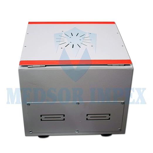 Medsor Impex Laboratory Centrifuge Machine Digital Microprocessor Based with Timer - High Speed 4500-5000 RPM (Delux)