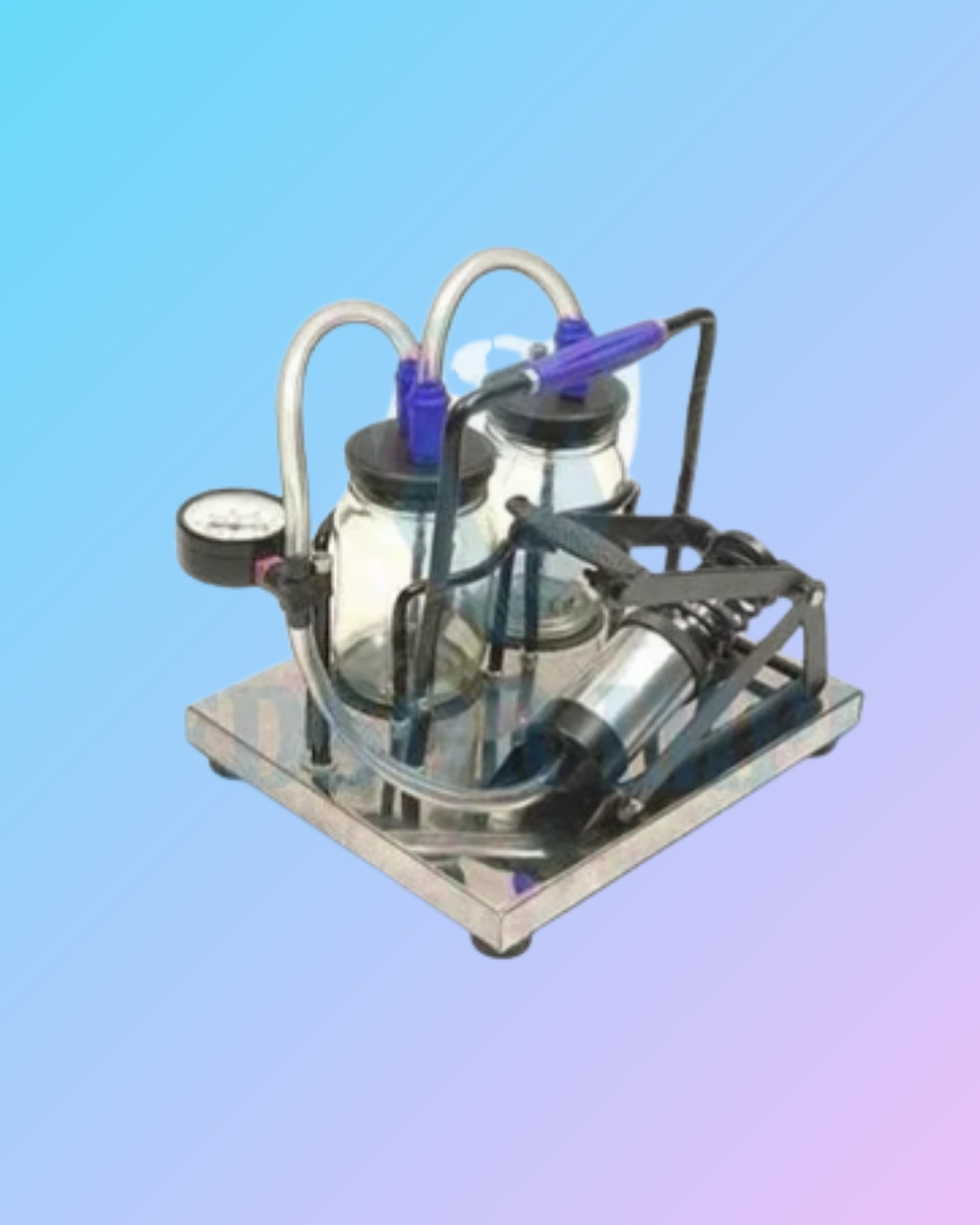 Double Jar Foot Operated Manual Suction Machine