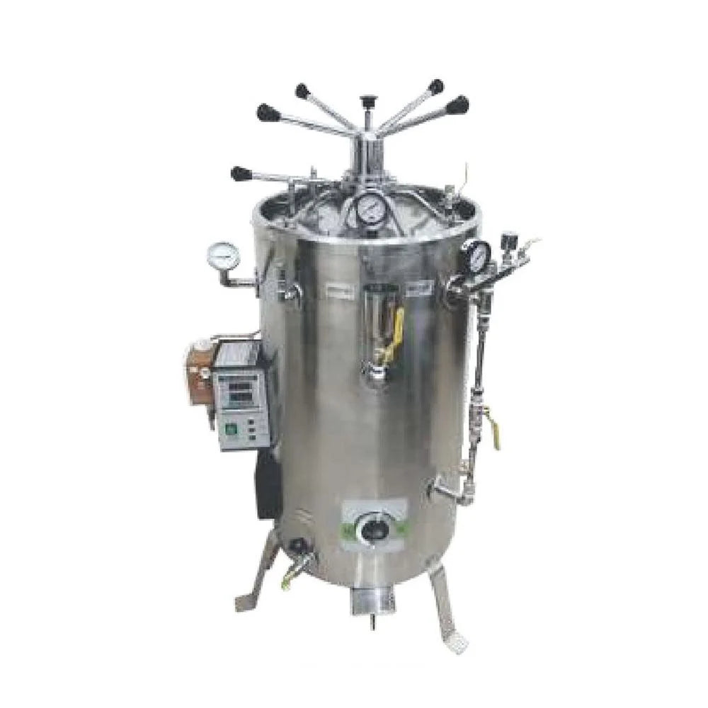 Vertical High Pressure Triple Wall Autoclave Sterilizer | Medsor Impex