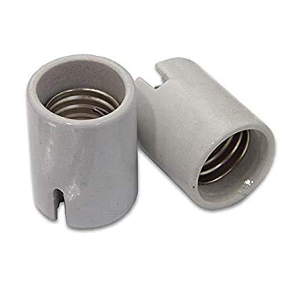 Lamp Holder / Infrared Lamp Holder / IR Bulb Holder Heat Resistant Ceramic E40 Holder (Pack of 2)