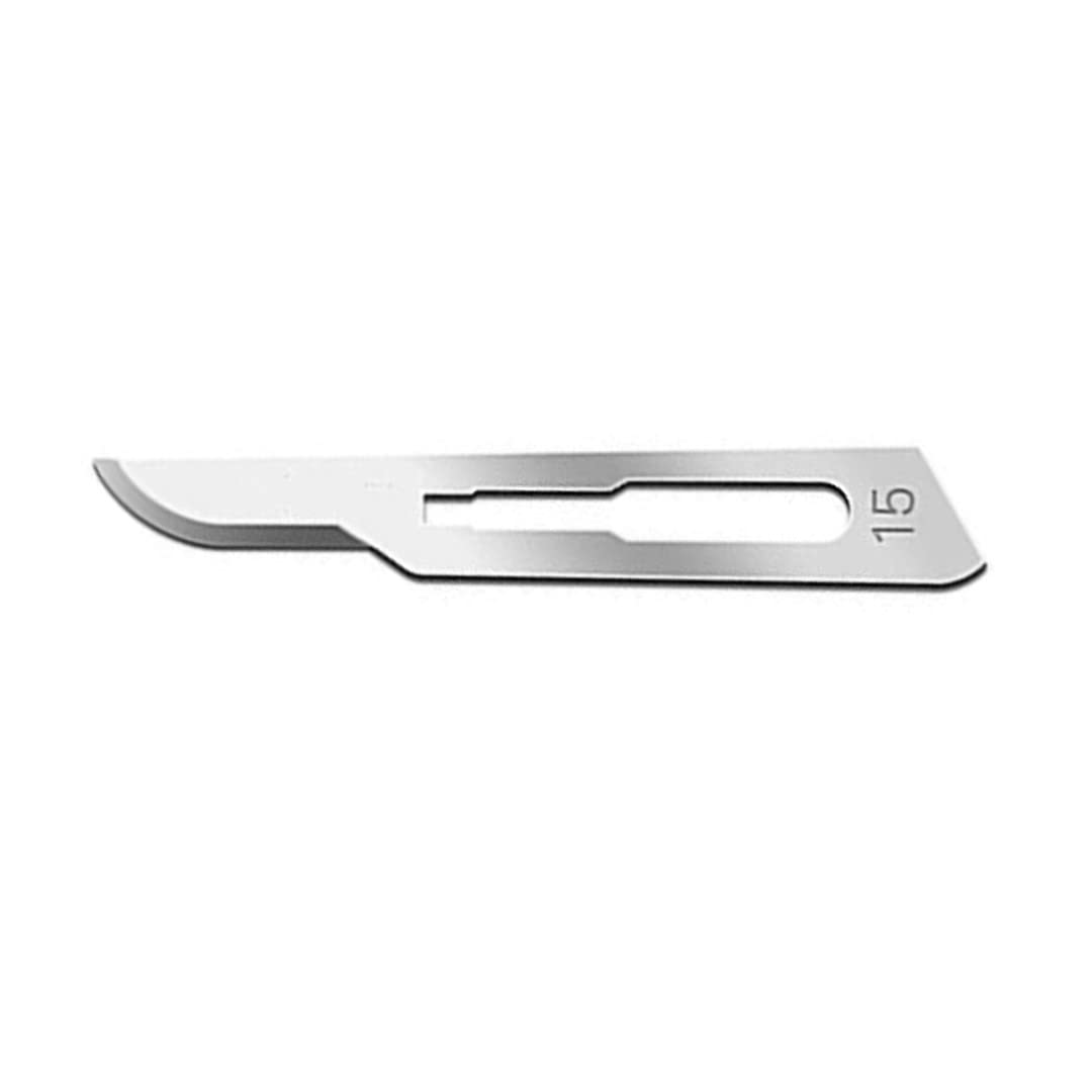Medsor Impex Surgical Blade No. 15 Gamma Sterilized Pack of 100