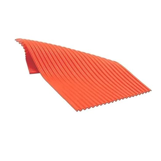 Medsor Impex Corrugated Drainage Sheet Red Rubber 16.5 x 33cm Non-Sterile-1 Pcs.