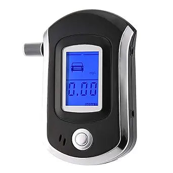 Medsor Impex Alcohol Tester, Professional BAC Tester with Digital LCD Display Grade High Accuracy for Personal Home Use