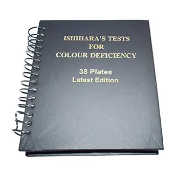 Ishihara Colour Vision Test Book 38 Plates with User Manual | Medsor Impex