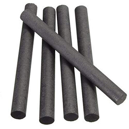Medsor Impex Graphite Electrode Bar Carbon Rod Length 304mm and Diameter 5 mm Set of 5 Pcs