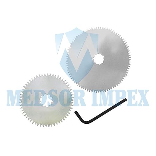 Orthopedic Plaster Cast Cutter with 2 Blades for Rehabilitation & Patient Care | Medsor Impex