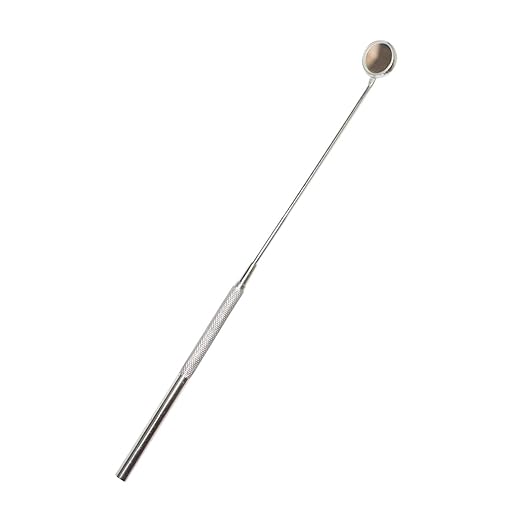 Stainless Steel Dental Mouth Mirror with Handle Style-2 | Medsor Impex