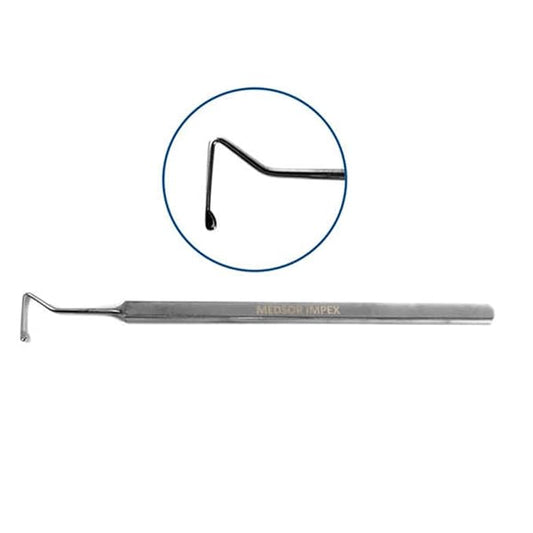 Medsor Impex Jameson Muscle Hook for Eye Surgery & Strabismus Procedures