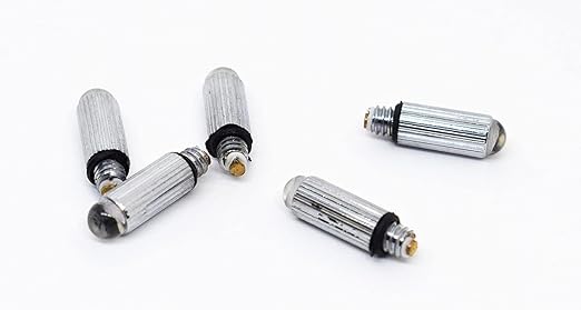 Medsor Impex Laryngoscope blade spare LED Bulb (White light - 10 Pieces)