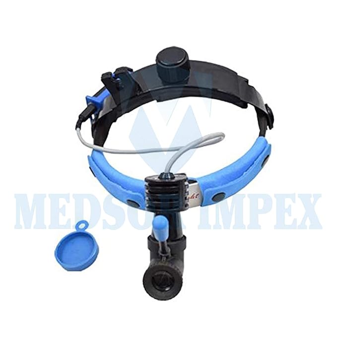 Medsor Impex Surgical Dental Medical Headlight LED Light Headlamp Portable (MIHT309)