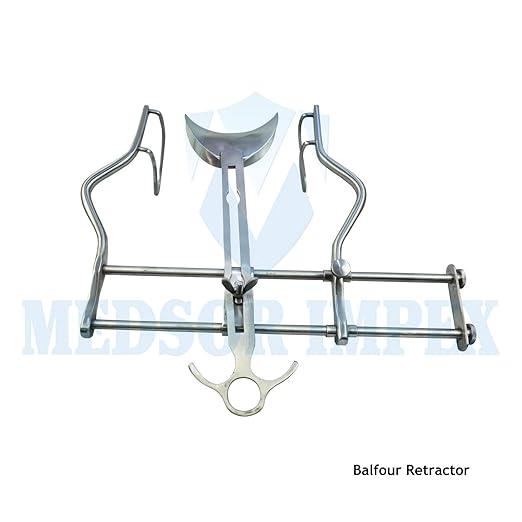 Medsor Impex Balfour Abdominal Retractor Deluxe Quality