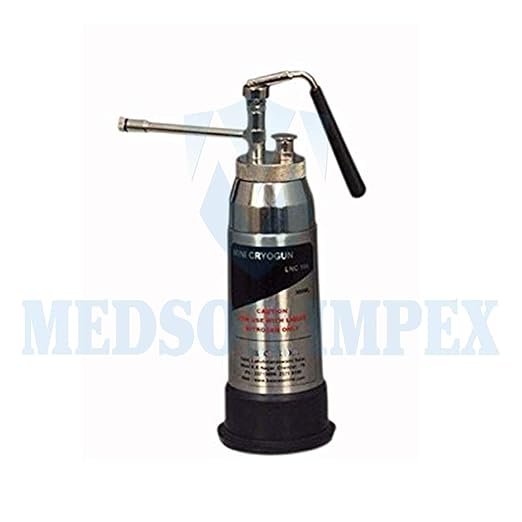 MEDSOR IMPEX Multipurpose Mini Cryo Gun Liquid Nitrogen CO2, N2O, Spray (350ml