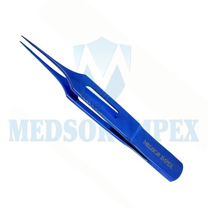 Titanium McPherson Suture Tying Forceps Straight for Ophthalmic Surgery | Medsor Impex