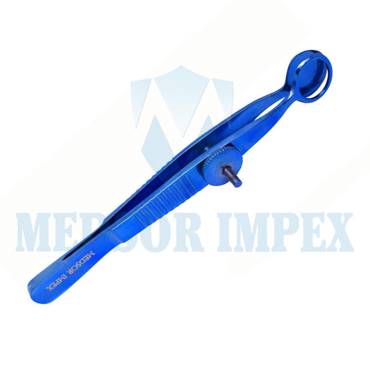 Medsor Impex Lambert Chalazion Forceps Titanium for Eye Surgery
