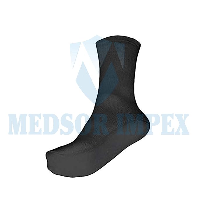 Medicated Soft Gel Socks For Diabetic Foot to Distribute Pressure To Help In Walking (Small)