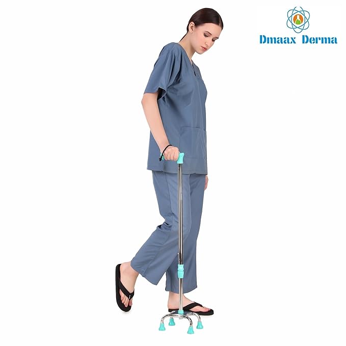 Adjustable Tripod Walking Stick with 3 Leg Support |  Medsor Impex