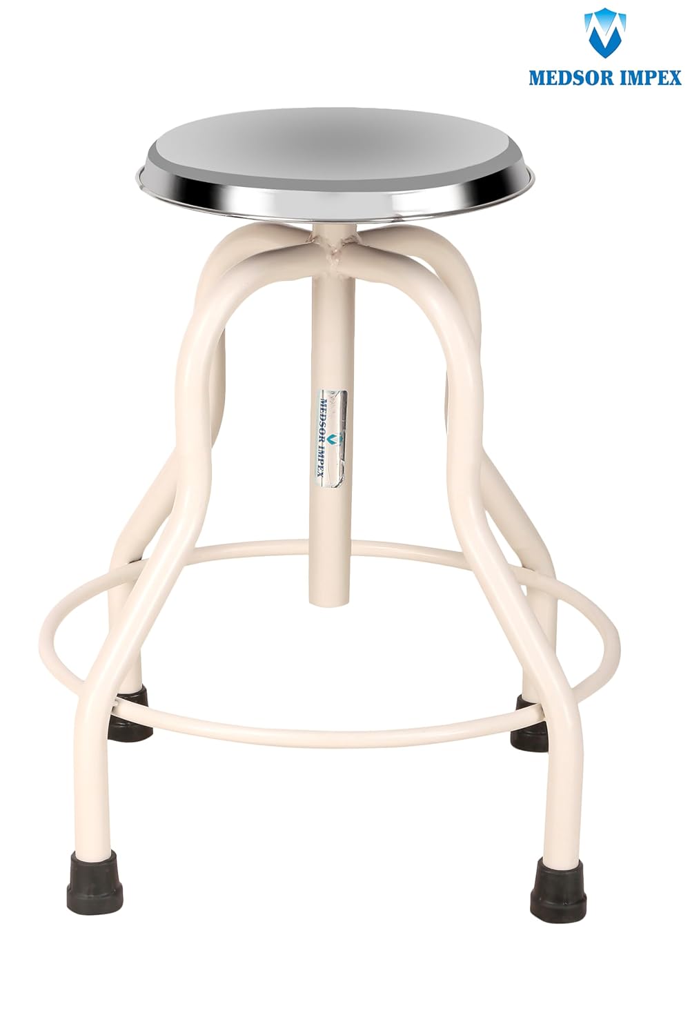 Revolving Stool (Stainless Steel Top)