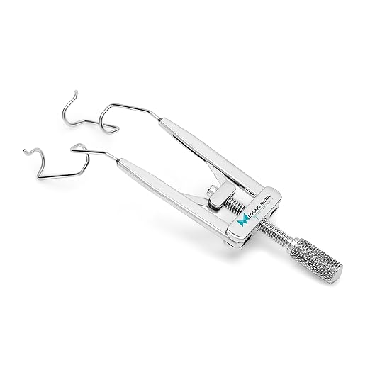 Medsor Impex Stainless Steel Lieberman Speculum Open K-Wire for Eye Surgery