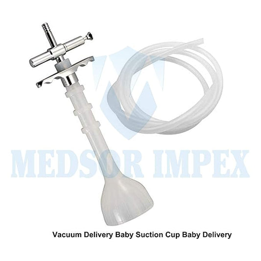 Baby Delivery Suction Cup 50 cm for Assisted Vaginal Delivery | Medsor Impex