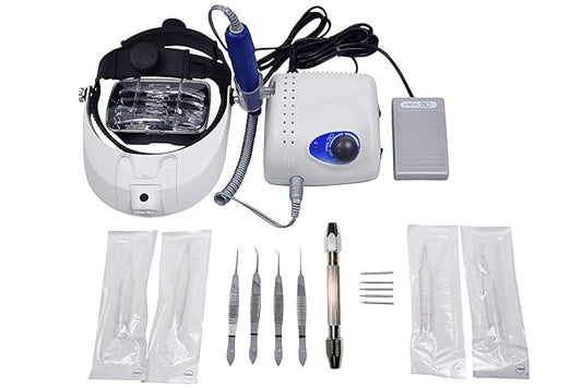 Professional Hair Transplant FUE Machine Kit with Forceps & Titanium Punch | Medsor Impex