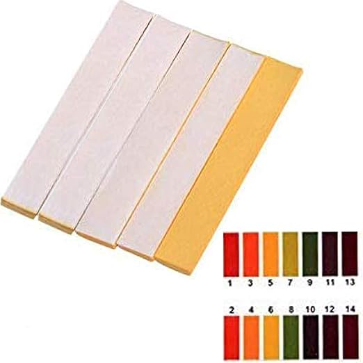 Medsor Impex Full pH 1-14 Test Indicator Litmus Paper Water Soil Testing Kit, 100 Strips