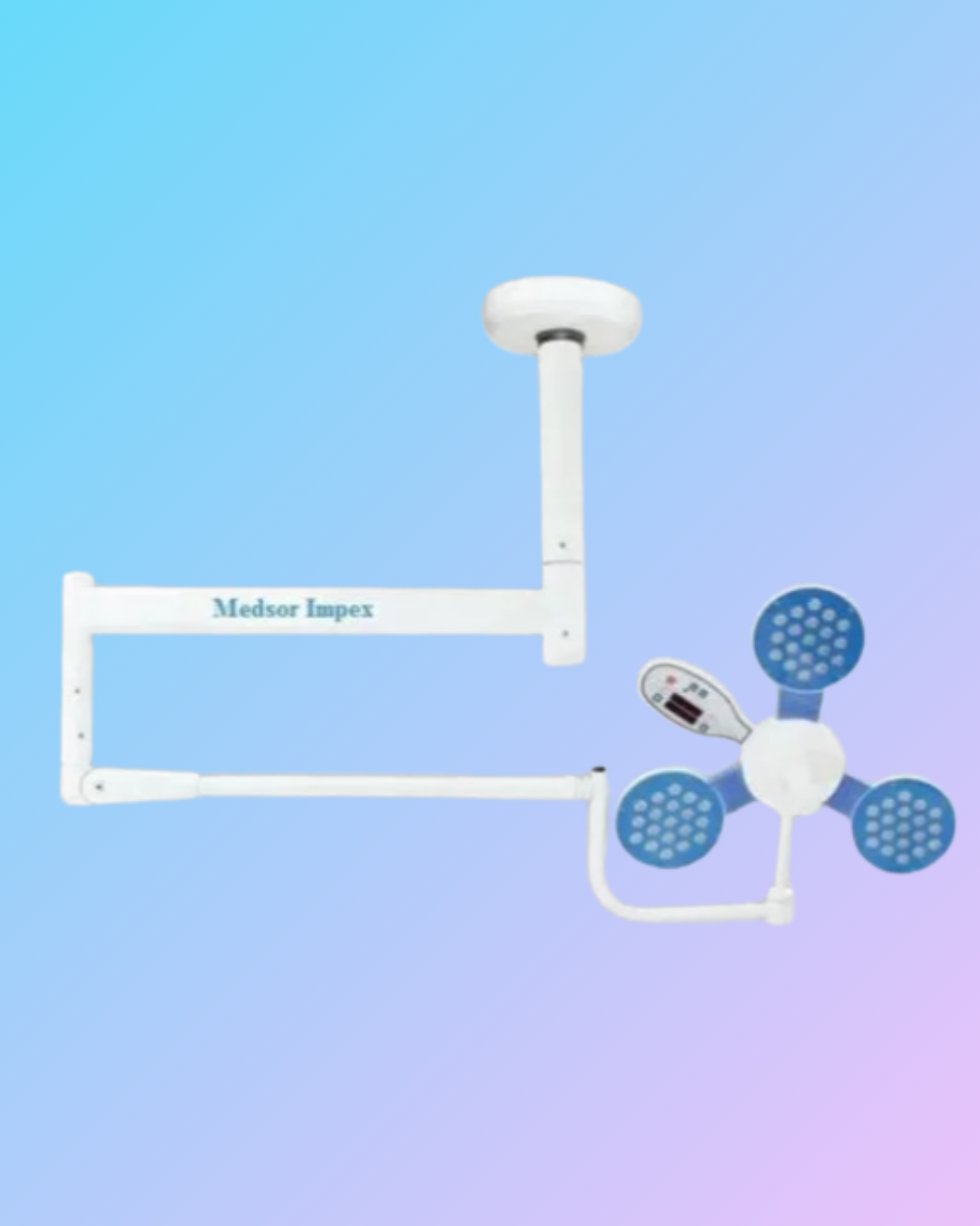 LED OT light from My Store, bright medical surgical lighting fixture with adjustable arm and high-intensity LED bulbs.