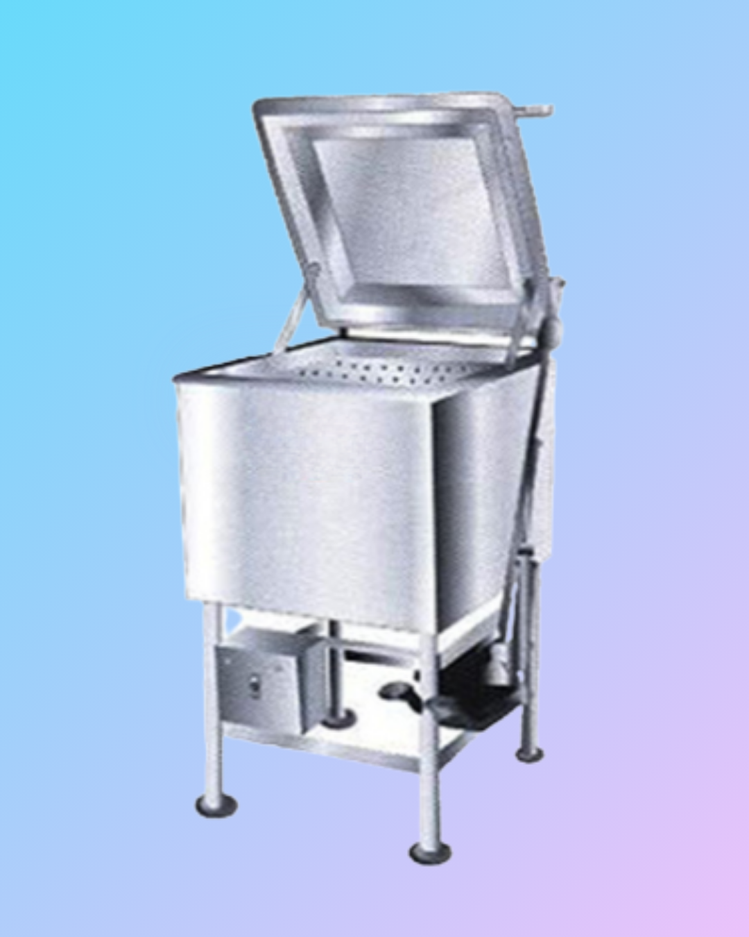 My Store bowl and utensil sterilizer with transparent lid and digital control panel for easy sterilization of kitchen items.