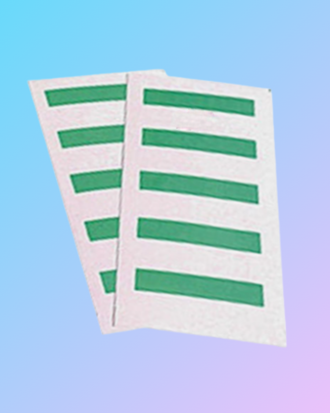 Autoclave steam indicator strips by MAS AUAC 101, used for verifying sterilization in medical and laboratory autoclaves.