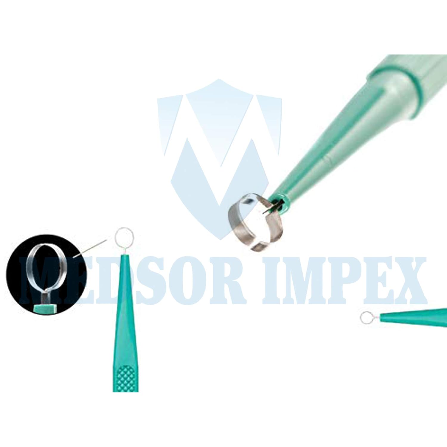 Disposable Dermal Curettes Set of 5 Pcs 4 mm