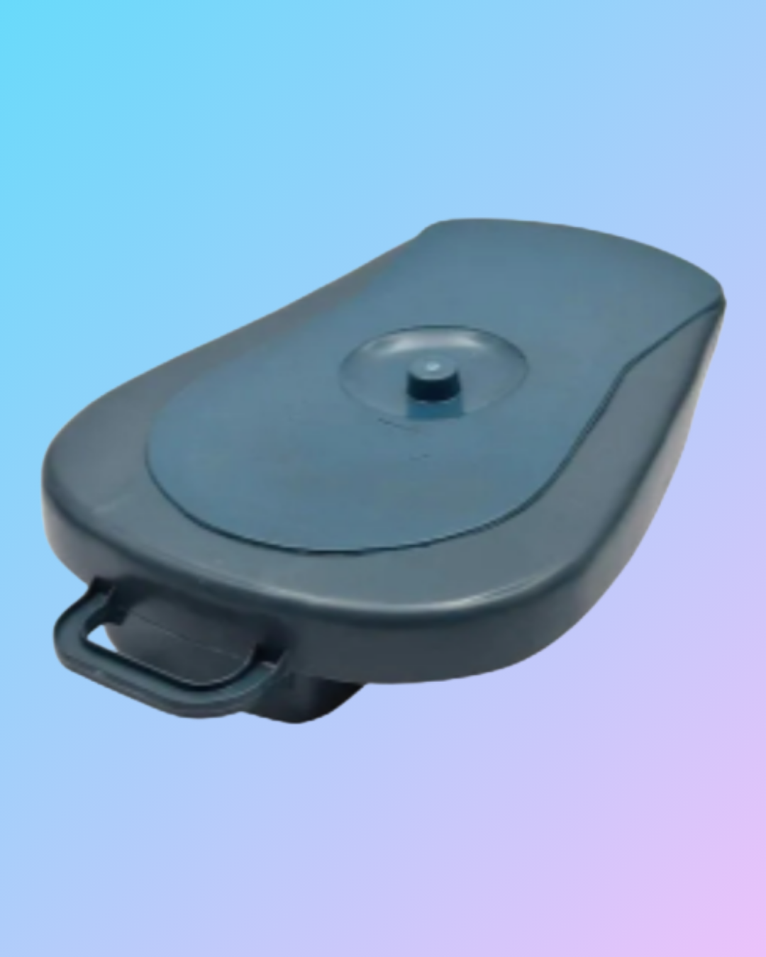 Female Microfiber Bed Pan with Lid