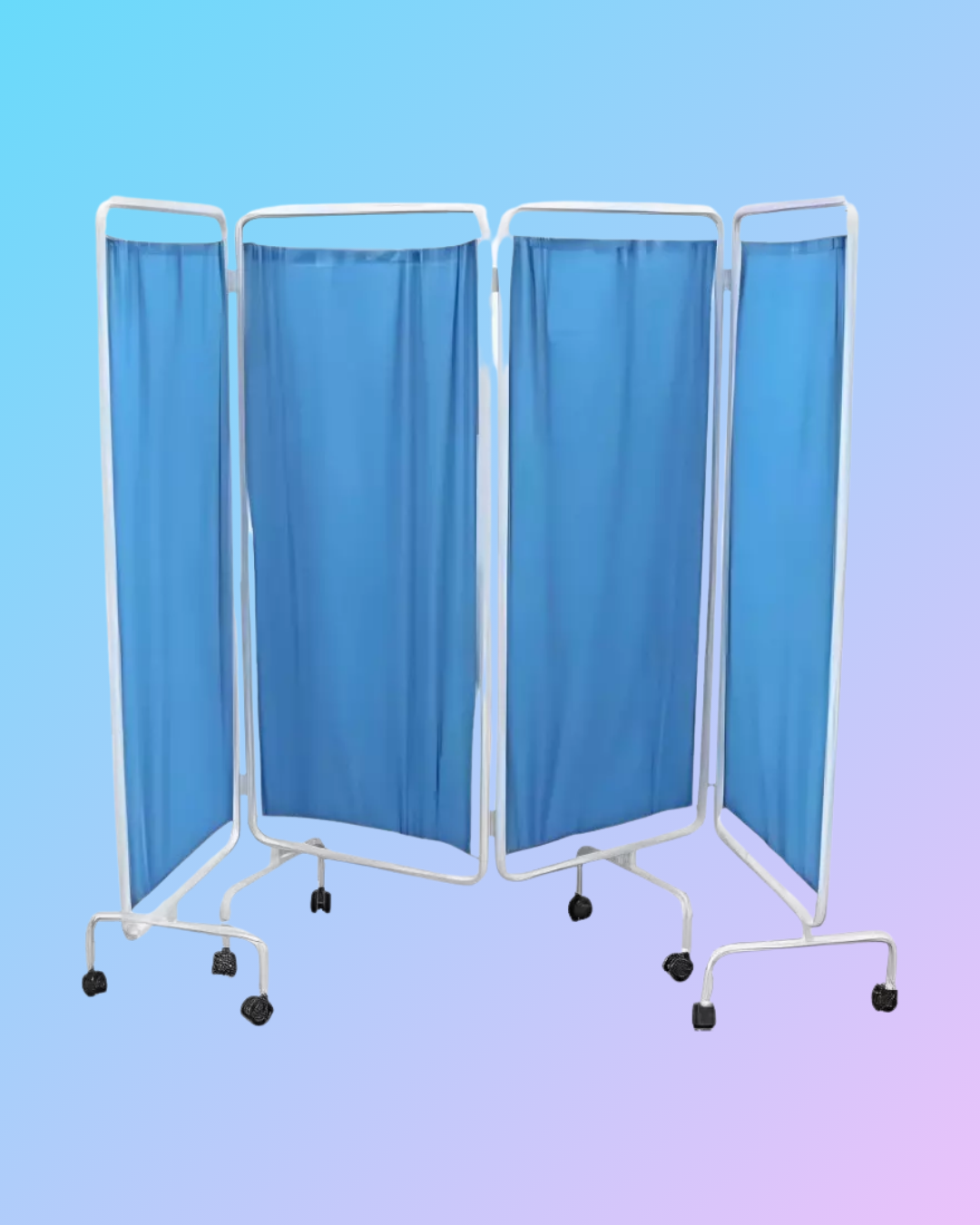 Hospital Bed Side Screen 4 Panels