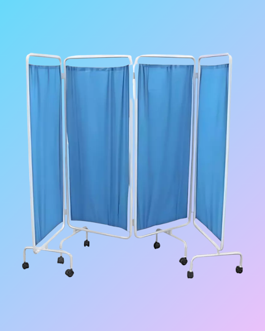 Hospital Bed Side Screen 4 Panels