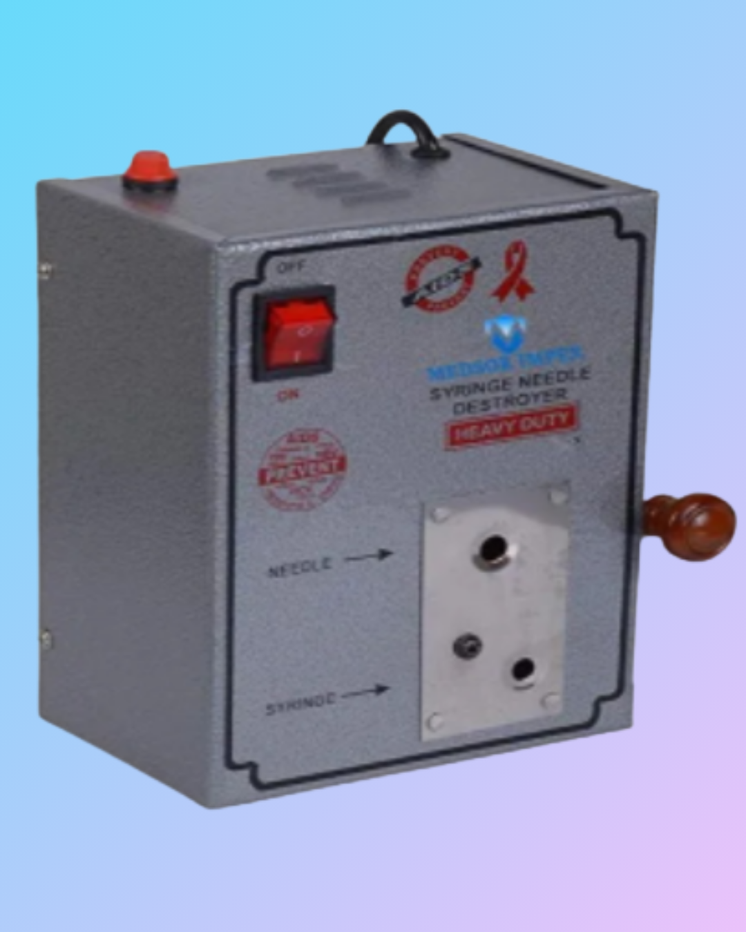 Medical Needle Disposal and Syringe Destroyer