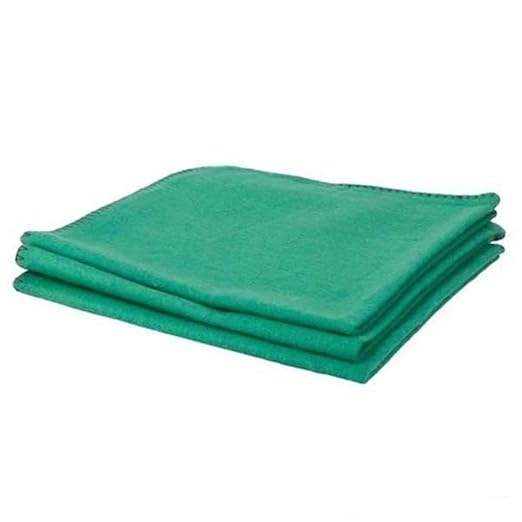 Medsor Impex Hospital Bed Sheet Green 36 x 72 Inch Cotton