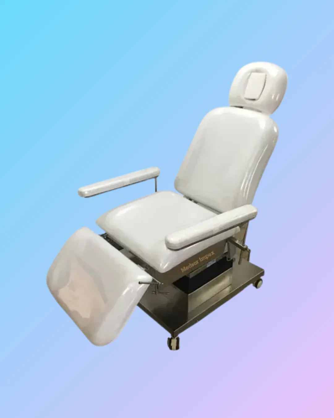 My Store MIDC 5000 Derma Bed hair transplant chair with adjustable backrest and headrest for comfortable patient procedures