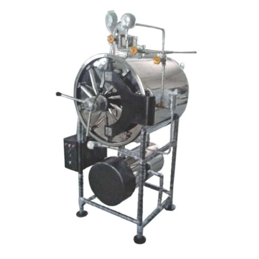 Double Wall Cylindrical Horizontal Autoclave Machine | Medsor Impex
